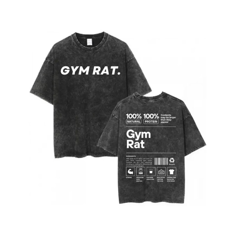 빈티지 스타일의 헬스장에서 입는 티셔츠, 넉넉한 핏,  - Acid Wash Vintage Graphic T Shirt 리뷰 및 가격